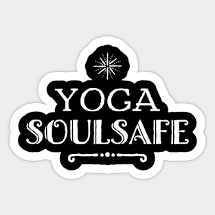 Yoga Soulsafe Gift For Yoga Lovers Sticker